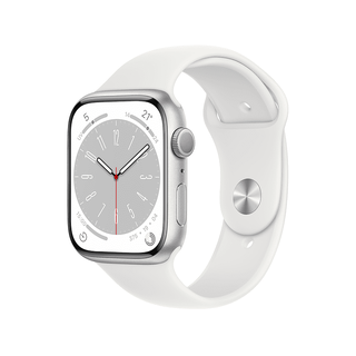 APPLE WATCH SERIE 8 GPS SILVER/WHITE 45MM